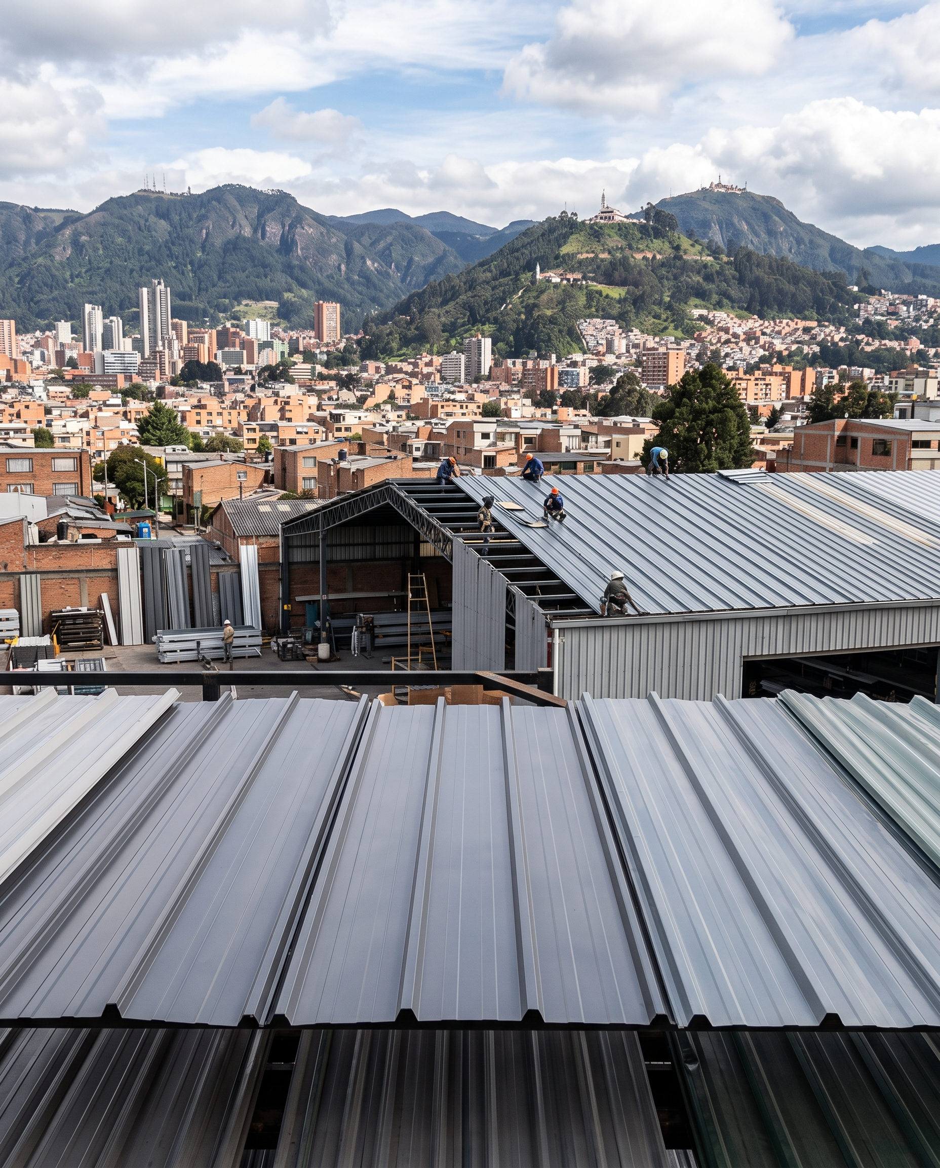 cubiertas metalicas en bogota